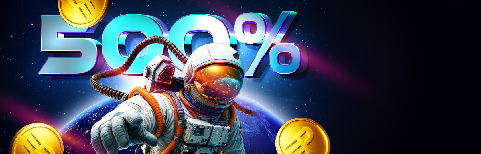 Welcome Bonus 500% Up to MYR 9000